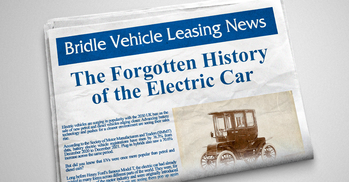 The forgotten history of the electric car